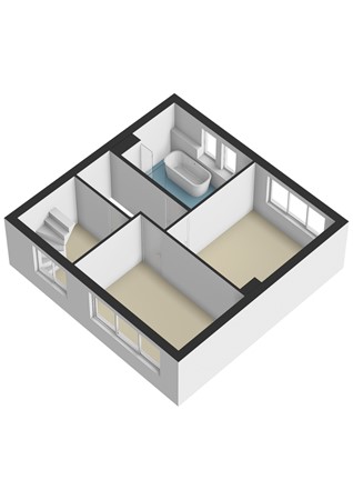 Plattegrond - Sougnezstraat 8, 6369 EJ Simpelveld - Sougnezstraat 8 Simpelveld - Verdieping 3D.jpg